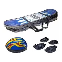 Comprar Patineta Skate Mega Set Casco Coderas Y Rodilleras 78x20