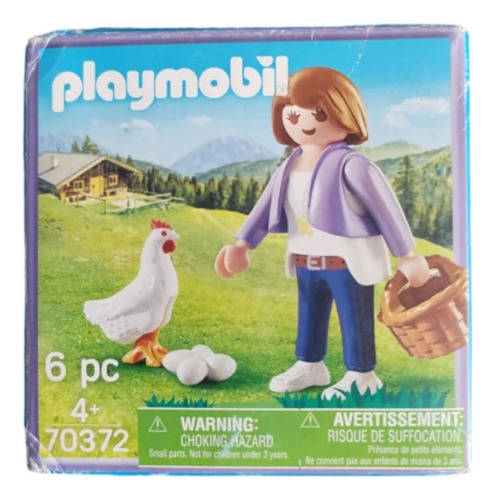 Playmobil 70372 Chica Con Gallina (edicion Especial)