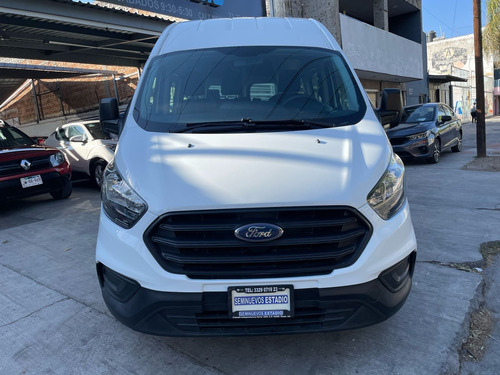 Ford Transit 2.2 Pasajeros Larga Techo Alto Custom Mt