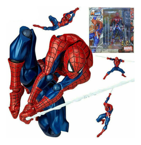 Spider-man Yamguchi Revoltech No.002 Acción Figura Juguete