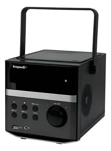 Radio Micro System Toca Cd Fm Mp3 Usb - Bluetooth Preto