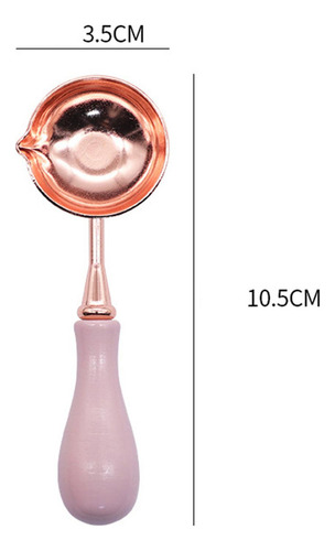 2 Uds Cuchara De Sellado De Cera Para Manualidades Diy
