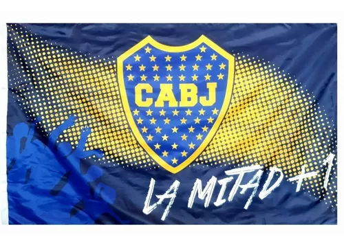 Nuevo Gema - Bandera 120x194cm Producto Oficial Club Atlético Boca Juniors