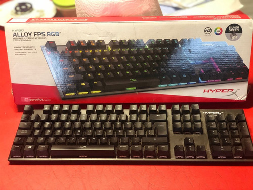 Teclado Gamer Hyperx Alloy Fps Rgb