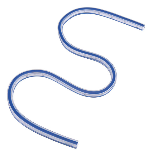1 Pcs Curva De Plástico Flexible Regla De Regla Drawing