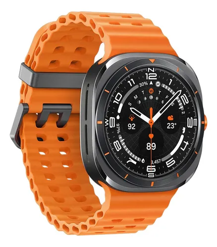 Reloj inteligente Samsung Galaxy Watch Ultra 47 mm Lte, Galaxy Ai, titanio aeroespacial, titanio gris