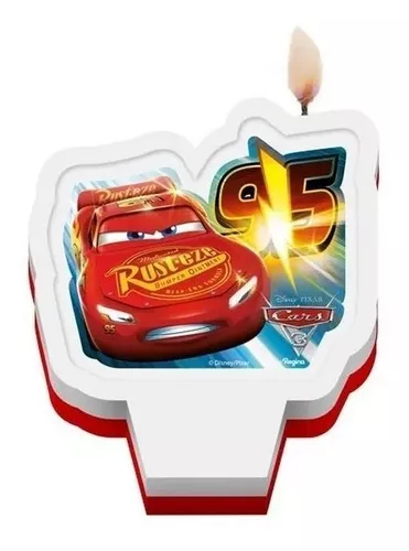 Disney mcqueen lightning carros decoração do bolo topper