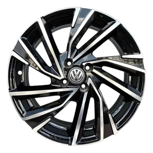 Roda Vw Gol Aro 15 Voyage Saveiro Zk-990 (jogo) + Bicos