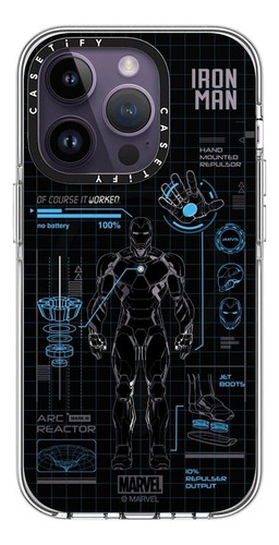 Fundas Iron Man Estilo Casetify