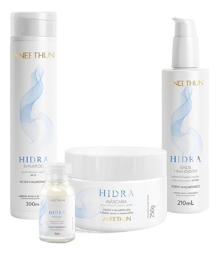 Kit Aneethun Hidra Hidrolipidico (4 Itens)
