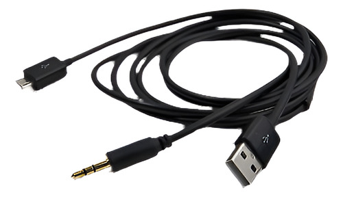 Cargador De Coche Aux Audio Usb 3.5mm Cable Adaptador Para S