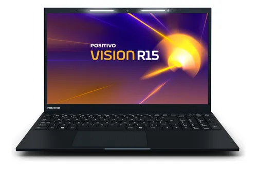 Notebook Positivo Vision R15 Lumina Bar, Amd Ryzen 7 32gb 512gb, Tela 15 Polegadas Full Hd Antirreflexo, Linux - Preto