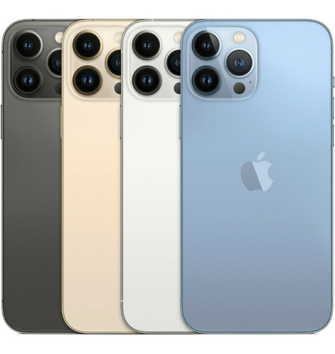 Imagen 2 de 2 de Apple iPhone 13 Pro Max Grafito Dorado, Plateado, Azul Siera