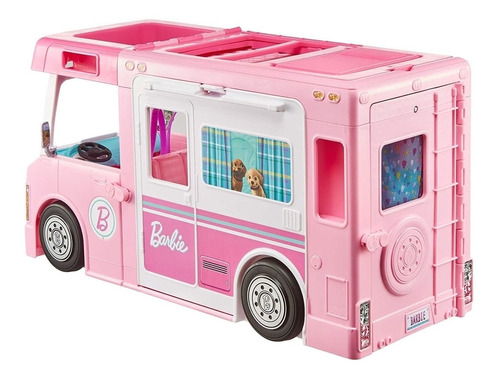Imagen 1 de 6 de Camper Barbie 3 En 1 Dreamcamper Nuevo Original Mattel