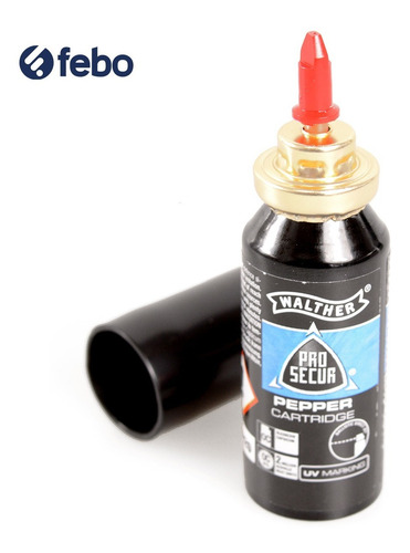Imagen 2 de 3 de Gas Pimienta De Defensa Umarex Walther Pepper Cartridge 11ml