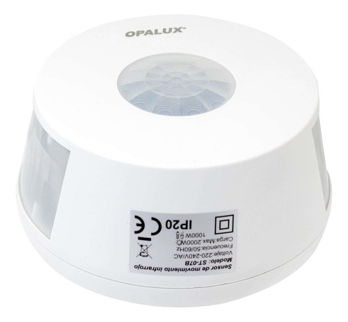 Sensor De Movimiento Infrarrojo Adosable St-07b Opalux