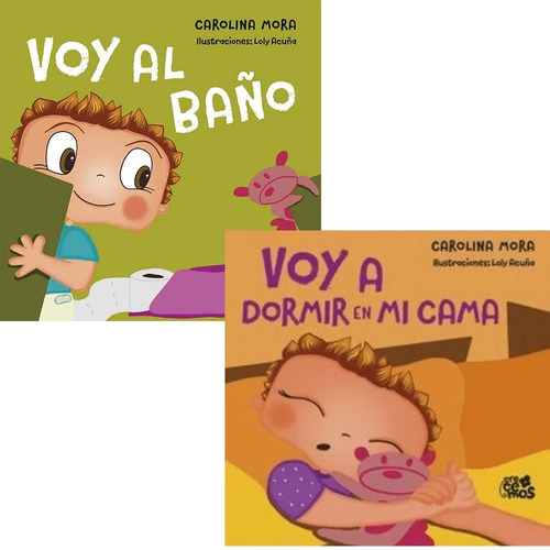 Pack Voy Al Baño + Voy A Dormir - Mora Carolina