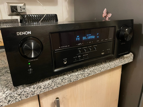 Receiver Denon Avr-s530bt Detalle Estético Mínimo. Negro (Usado)