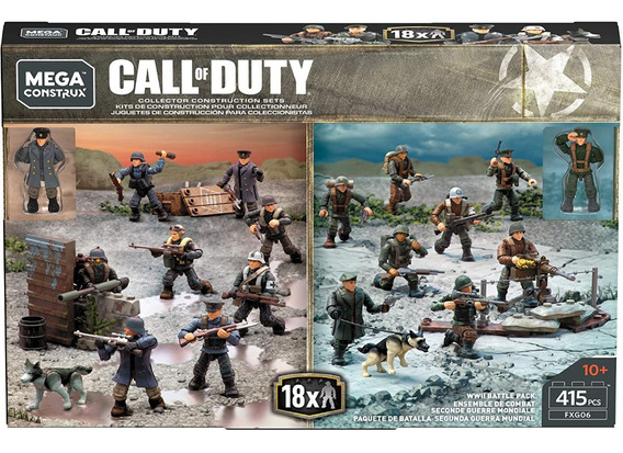 Mega Construx Batalla Segunda Guerra Mundial Call Of Duty!! | Envío gratis