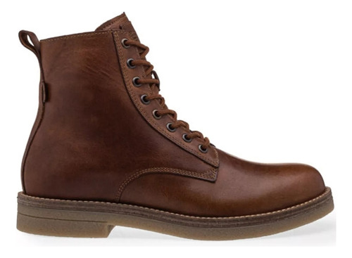 Botin De Piel Para Hombre Levis L2123351 Cafe