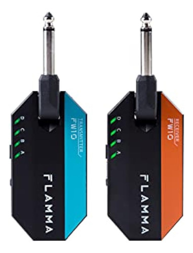 Flamma Fw10 Sistema De Guitarra Inalámbrico Digital 2.4ghz T