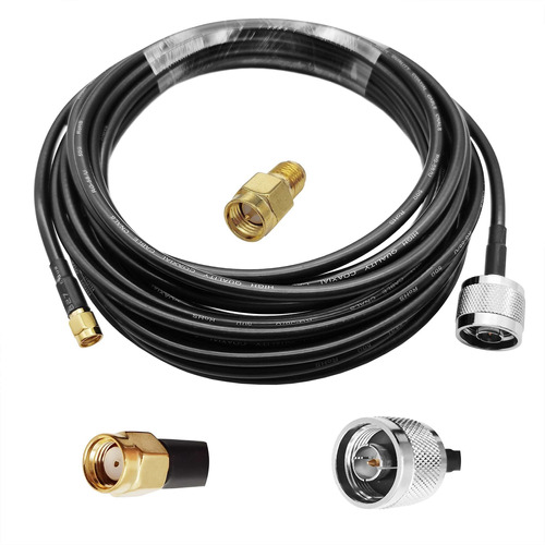 Rp Sma Rg58 Cable Extension Baja Perdida 20 Pie Para