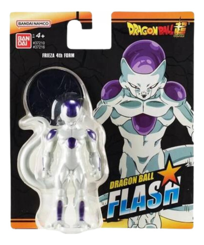 Boneco Dragon Ball Flash 10cm Super Frieza 4th Form 2025