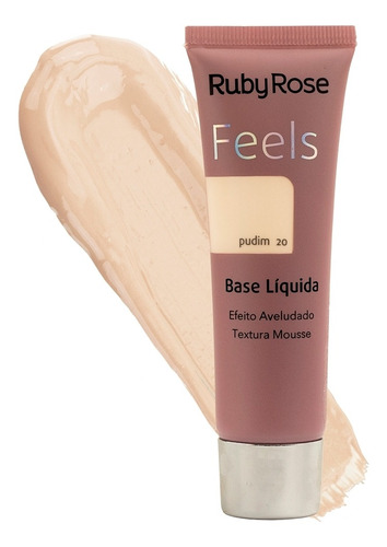 Imagem 1 de 3 de Base Líquida Feels Ruby Rose