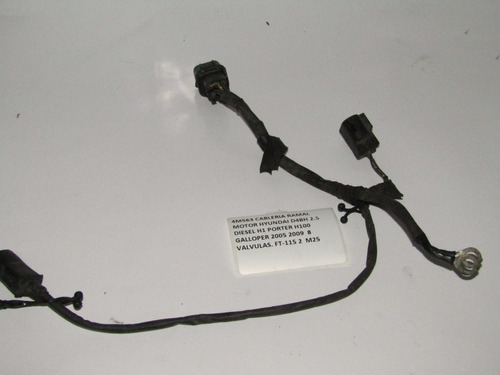 Cableria Ramal Motor Hyundai D4bh 2.5 Diesel H1 Porter H100 