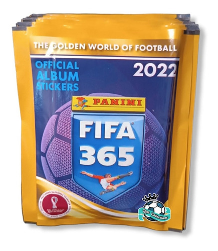 100 Sobres Del Álbum De Fifa 365 2022 (500 Estampas) Panini
