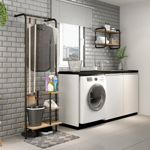 Mueble Multiuso Connect Noce Oro Envejecido