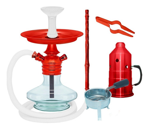Narguile Black Hookah Mini Monster Completo Barato Fogareiro