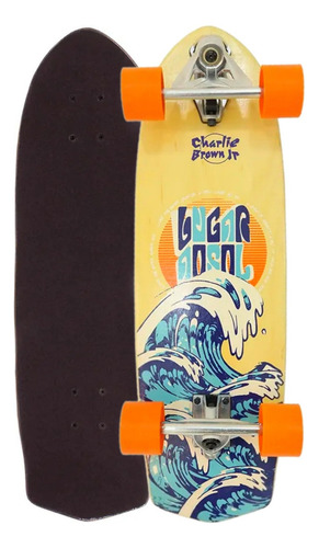 Skate Simulador Surf Swingboard Lugar Ao Sol Charlie Brown