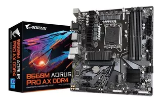 Placa Gigabyte Aorus B660m Pro Ax Wifi Lga1700 I9/i7/i5 Ddr4