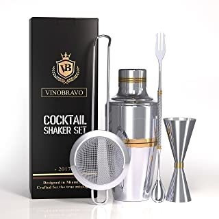 Vinobravo Premium Japonés Cobbler Cobbler Set | Juego De Bar