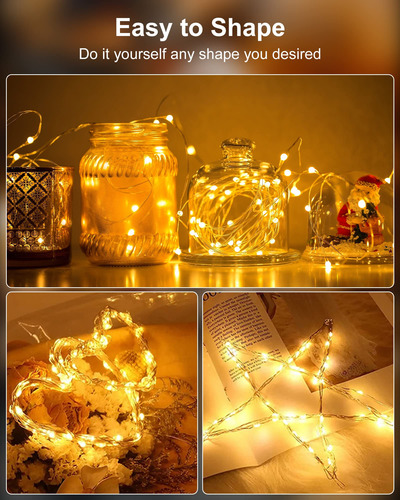 Fairy Lights Brightown, 20 Luces Led, Funciona Con Pilas, 2