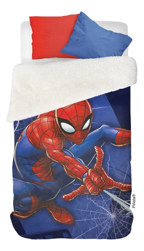 Sábana Y Frazada Corderito Spiderman ® Set Infantil Completo