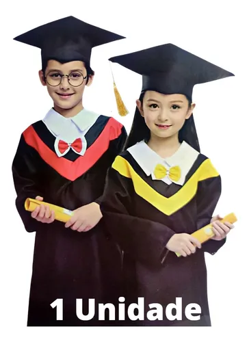 Roupa de on sale formatura infantil beca
