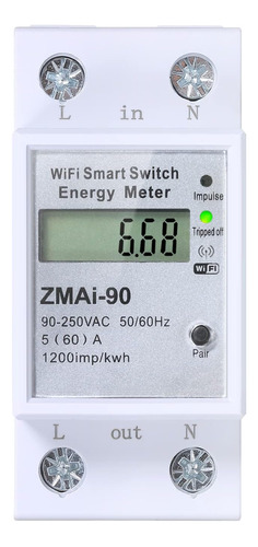 Wifi Smart Home Energy Monitor Real-time Electricity Meter