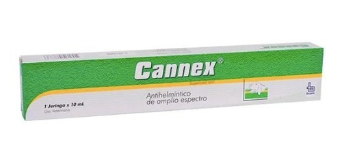 Cannex 10 Ml Desparasitante Oral Para Perros Grandes X2