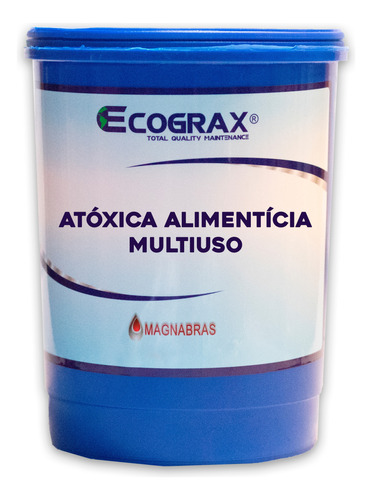 Graxa Atóxica P/ Redutores E Mancais Alimentícia 1kg