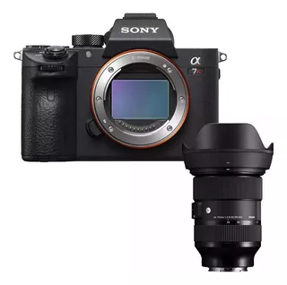 Nuevo S.ony Aipha A7r Mark Iii + Sigma 24 With Lens Camera