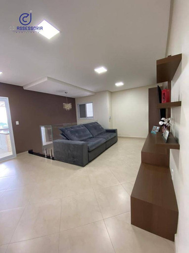 Imagem 10 de 15 de Cobertura Com 2 Dormitórios À Venda, 129 M² Por R$ 495.000 - Vila Louzada - Sorocaba/sp - Co0006