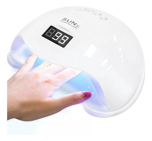 Imagen 1 de 9 de Lampara Led Uv Secador Uv Lampara Manicure Secador Uñas 48w