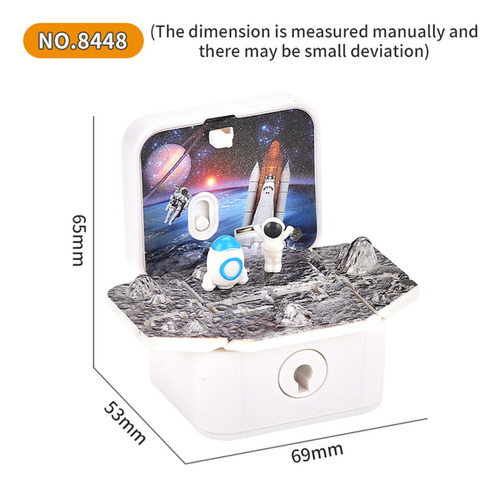 . Llavero Plegable Con Forma De Astronauta, Caja De Bombas,