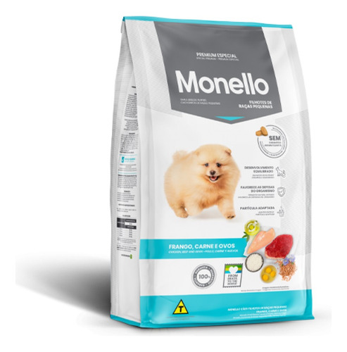 Alimento Monello Premium Especial cachorro pequeño 10kg