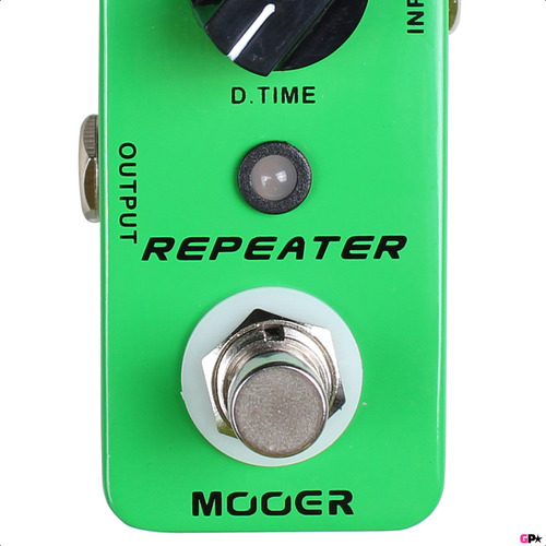Pedal Delay Digital Mooer Repeater Tres Modos True Bypass