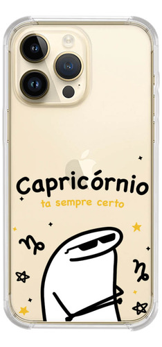 Capinha Compativel Modelos iPhone Flork Capricórnio 2816