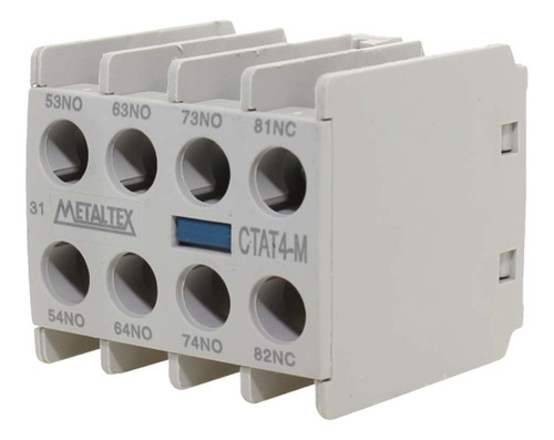 Bloco De Contato Auxiliar Frontal 16a 3na+1nf Para Ctm6-16 C