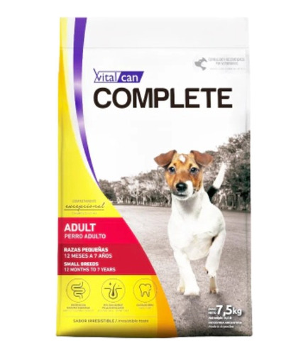 Vitalcan Adulto Pequeño 7,5 Kg